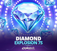 Diamond Explosion 7s slot game artwork